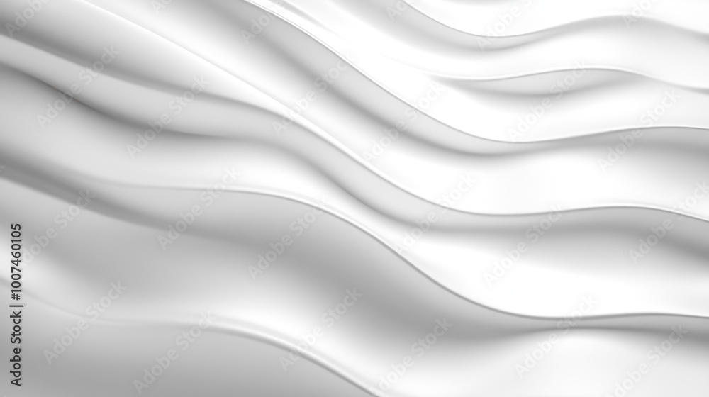 Abstract White Waves Abstract White Waves