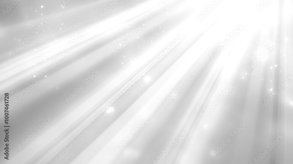 Abstract White Light Rays Abstract White Light Rays