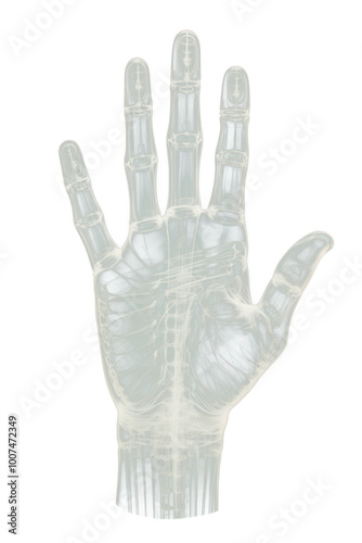 PNG Human hand x-ray radiography fracture.