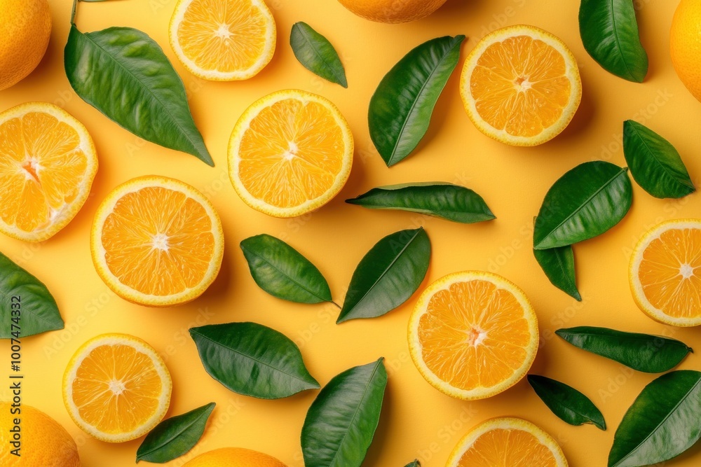 Citrus Fruit Pattern Citrus Fruit Pattern