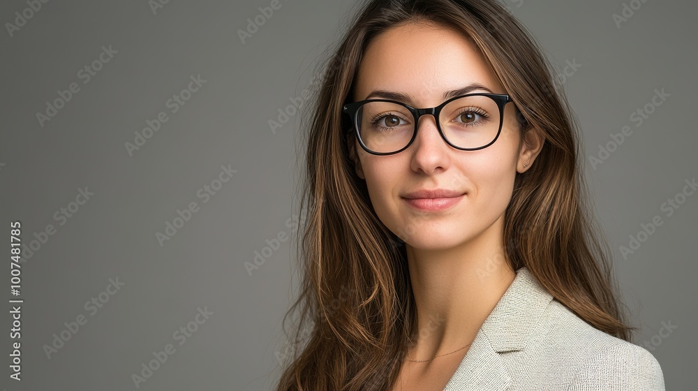 Professional employee portrait taken in a studio, with a neutral background and soft lighting