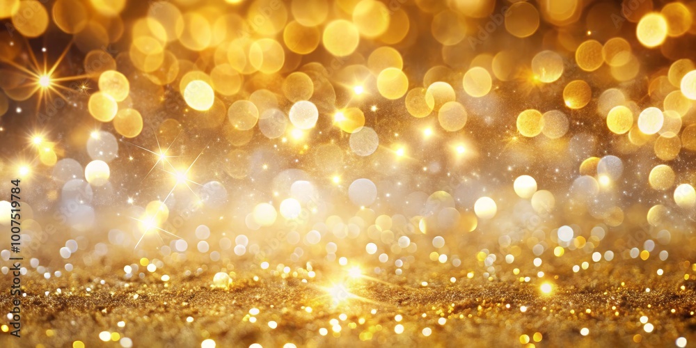 Golden Bokeh Background with Glittering Texture, Holiday , Celebration Golden Bokeh Background with Glittering Texture, Holiday , Celebration
