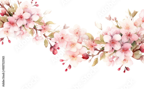 Wallpaper Mural PNG Garland bee blossom flower plant. Torontodigital.ca