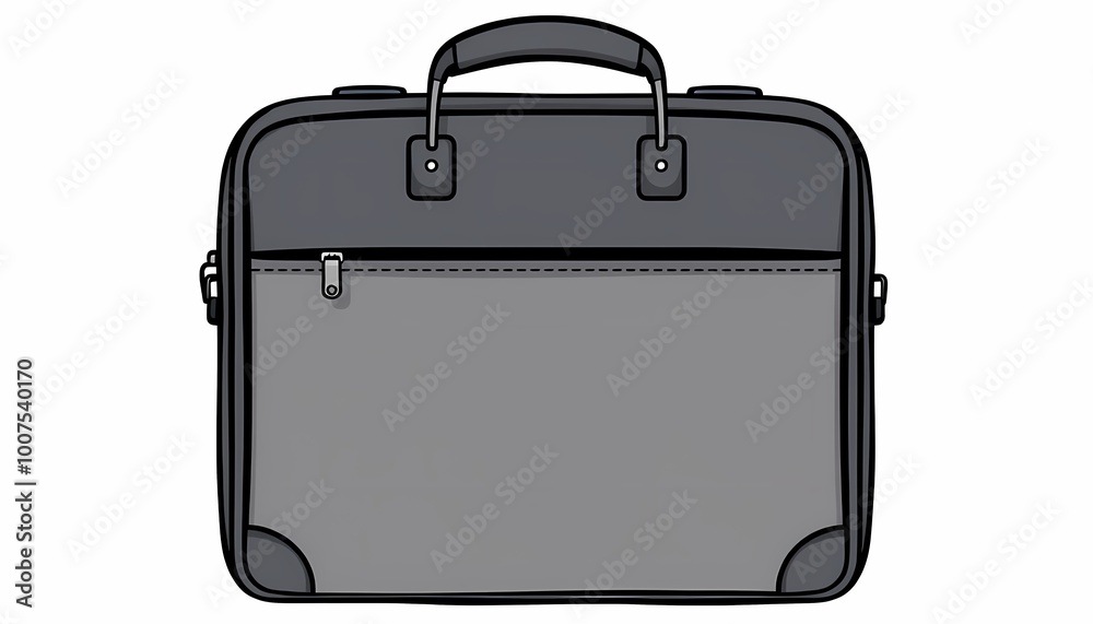 Briefcase Front View