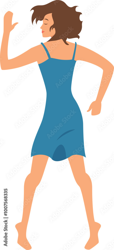 Stomach sleeping pose. Woman lay resting in bed Stomach sleeping pose. Woman lay resting in bed
