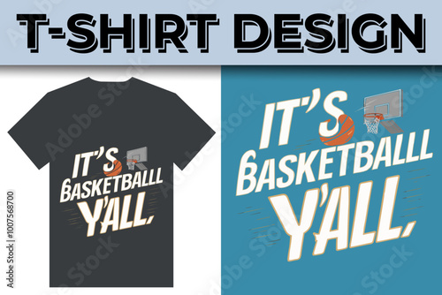 Basketball sport university league championship illustration t-shirt design 