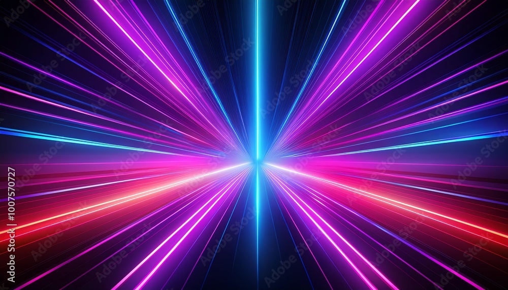 A vibrant explosion of colorful light beams radiating outward, showcasing a futuristic, dynamic visual effect. A vibrant explosion of colorful light beams radiating outward, showcasing a futuristic, dynamic visual effect.