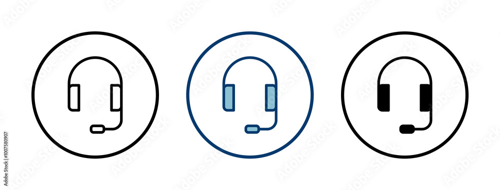 Headphone icon vector isolated on white background. Headphone vector icon. Call us Headphone icon vector isolated on white background. Headphone vector icon. Call us