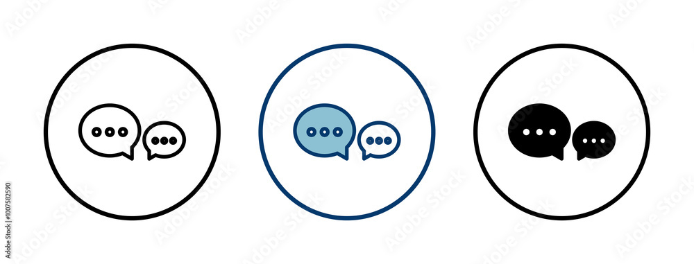 Chat icon vector isolated on white background. Chat vector icon. Speech bubble. message. contact us Chat icon vector isolated on white background. Chat vector icon. Speech bubble. message. contact us