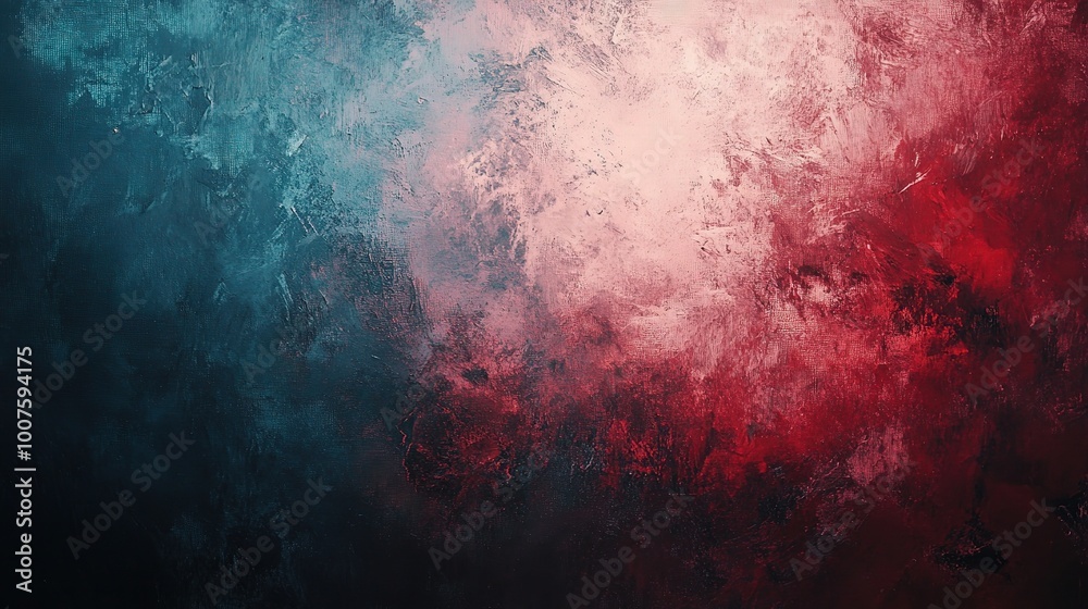 Fototapeta premium Abstract Colorful Background with Red and Blue Tones