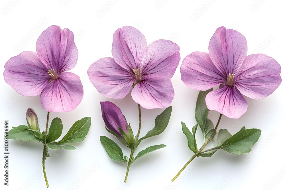 a group of purple flowers

