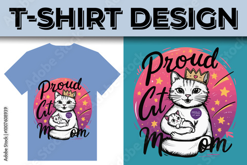 cat lover best quotes typography  illustration t-shirt design