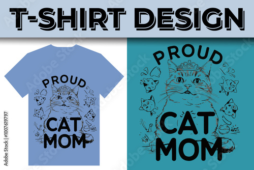 cat lover best quotes typography  illustration t-shirt design