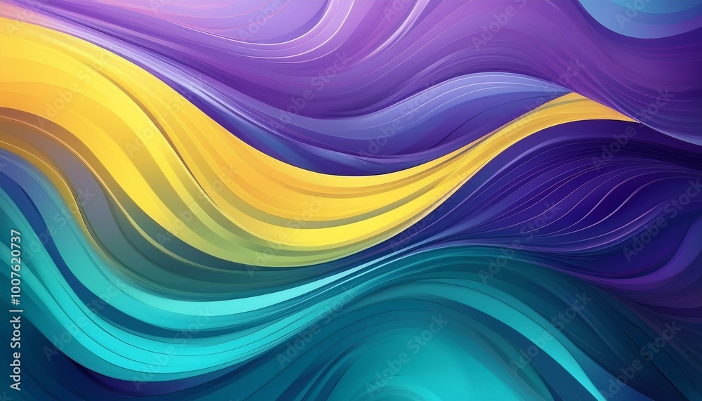 Abstract colorful waves Abstract colorful waves