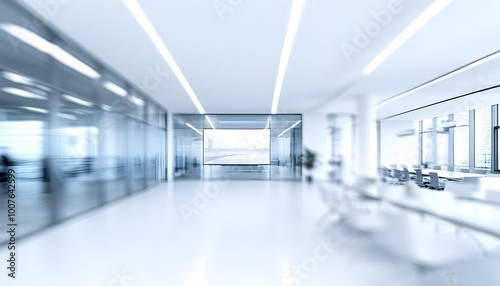 dynamic corporate lobby filled with people reflecting modern professionalism and constant movement in a glass-covered environment