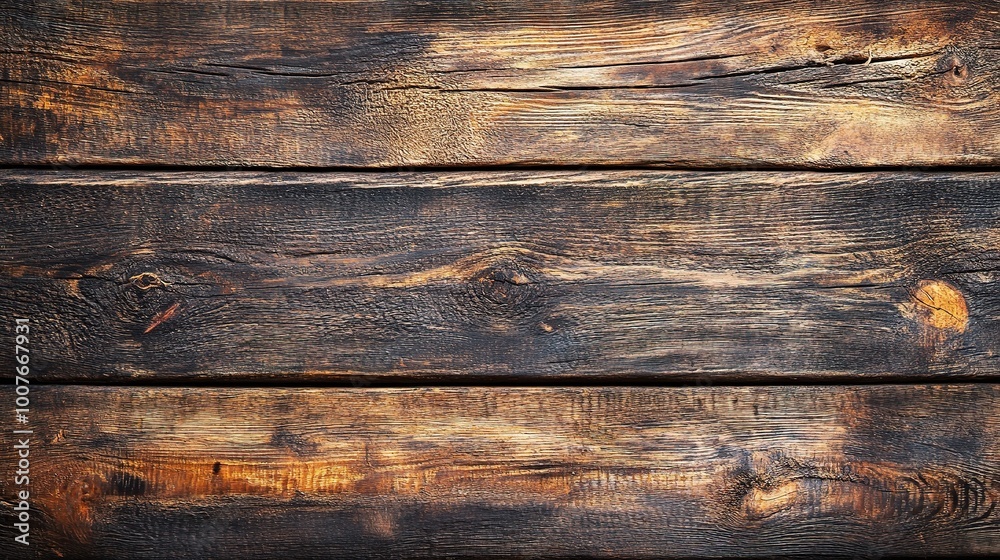 Rustic Wooden Surface with Natural Grain Patterns Rustic Wooden Surface with Natural Grain Patterns
