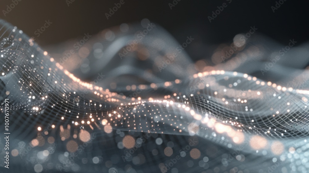 Abstract Waves of Light and Energy Flowing Design Abstract Waves of Light and Energy Flowing Design