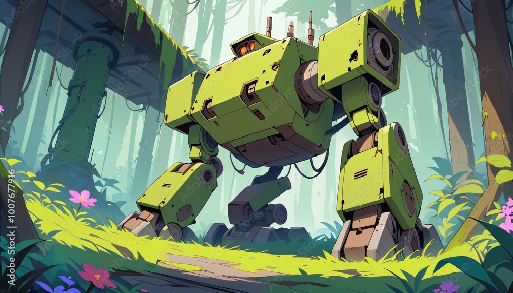 anime robot cyborg science fiction background anime robot cyborg science fiction background