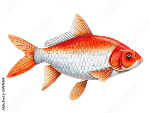 fish isolated on transparent background