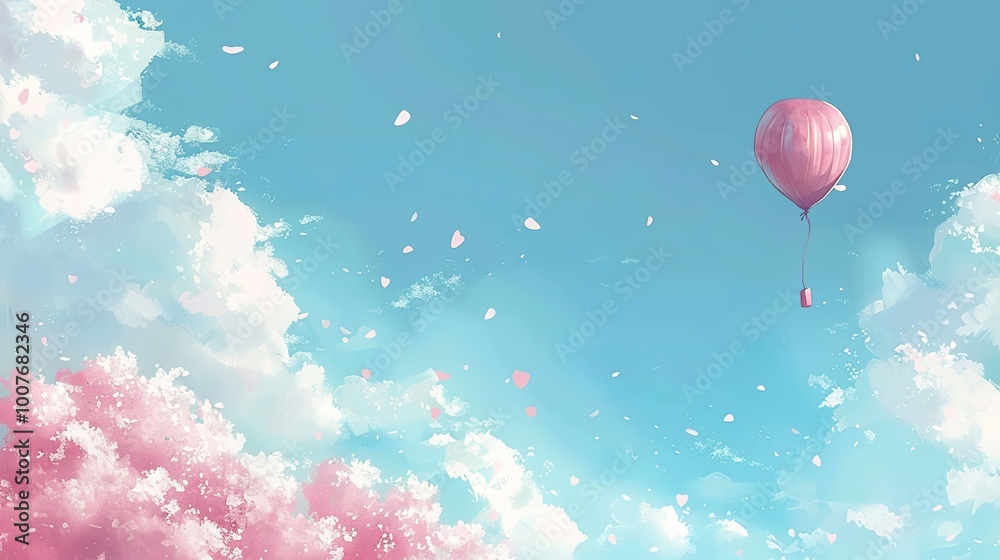 Fototapeta premium Gorgeous and Adorable Background Design: A Delightful Visual Treat. Admire the Charm and Creativity.