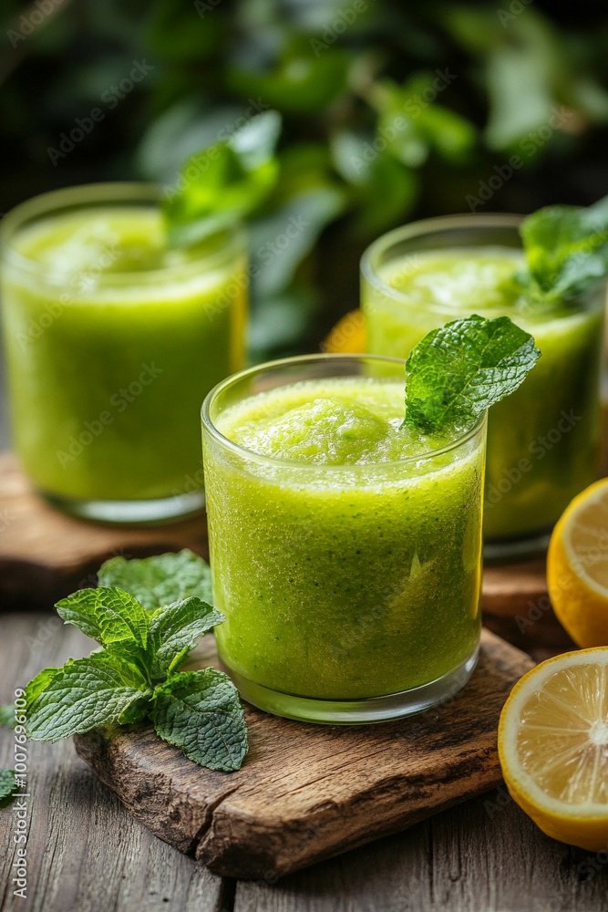 avocado lemon Smoothie for good health. avocado lemon Smoothie for good health.