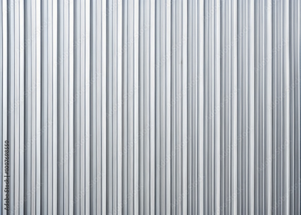 Smooth White Corrugated Metal Texture Surface for Backgrounds and Industrial Design Projects Smooth White Corrugated Metal Texture Surface for Backgrounds and Industrial Design Projects