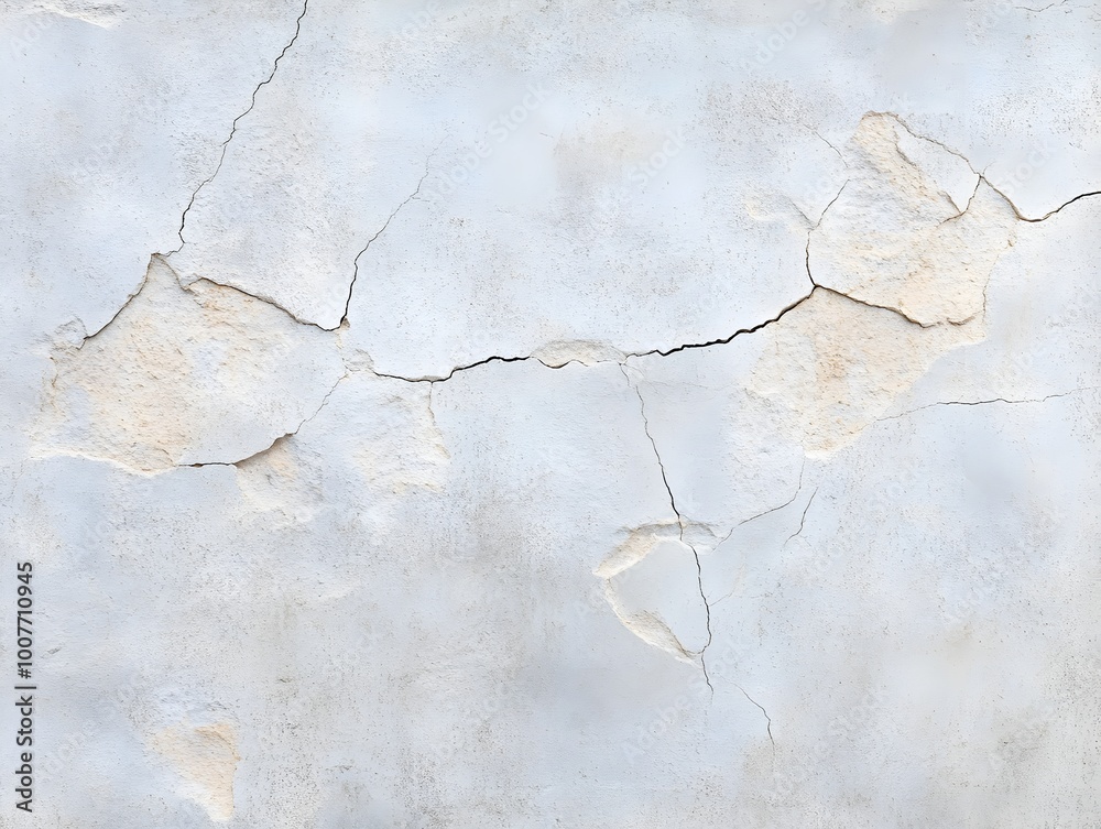 Fototapeta premium Minimalist Concrete Texture with Muted Tones and Subtle Cracks for Clean Industrial Look