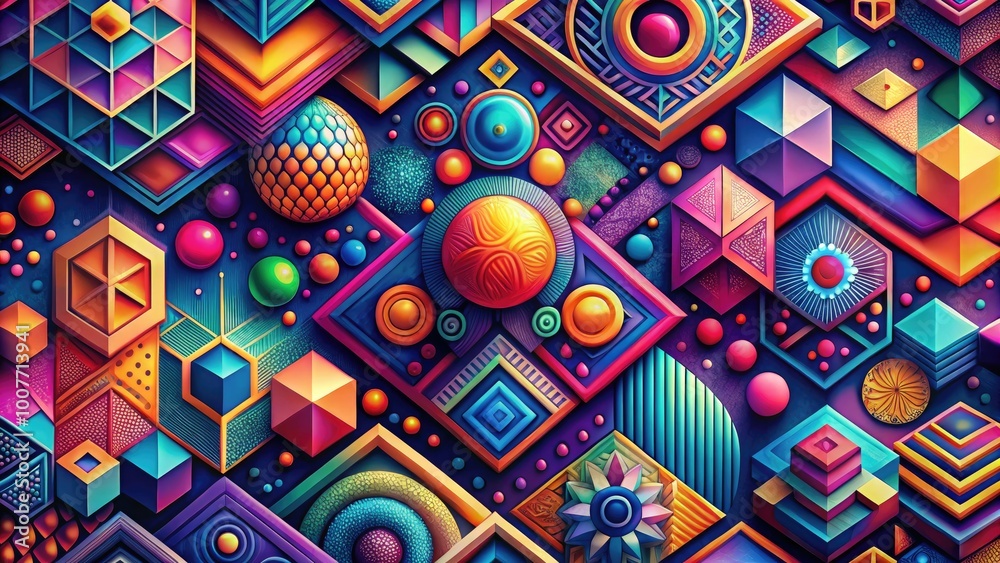 Vibrant Abstract Digital Wallpaper with Colorful Shapes and Patterns for Modern Device Backgrounds Vibrant Abstract Digital Wallpaper with Colorful Shapes and Patterns for Modern Device Backgrounds