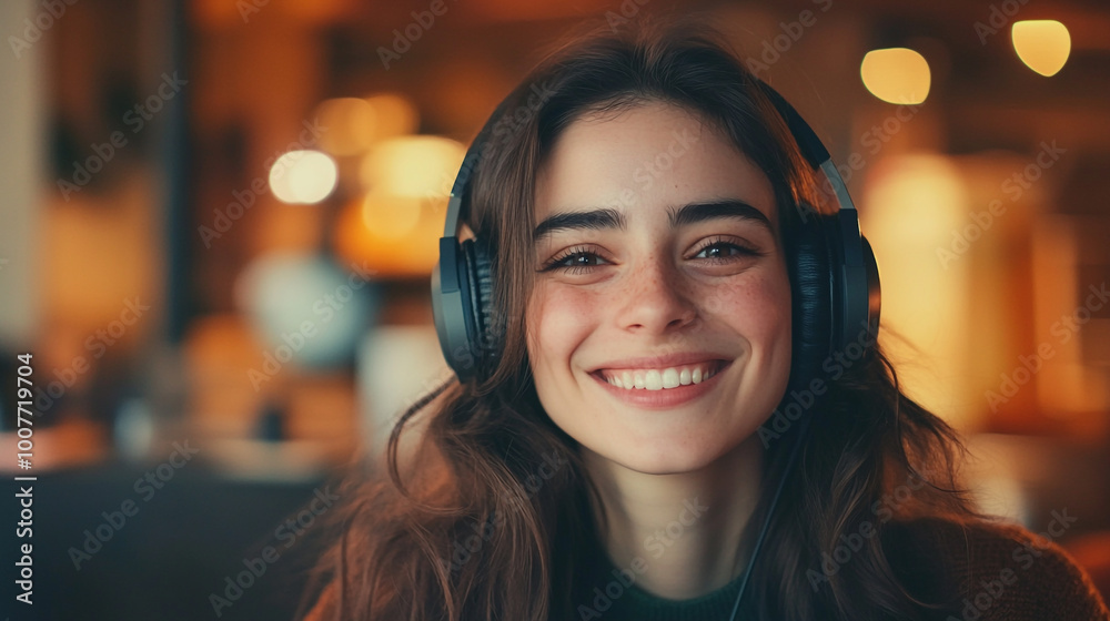 call center operator woman with headset call center operator woman with headset