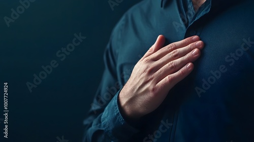 Hand on Chest,  Honesty,  Integrity,  Promise,  Truthfulness.