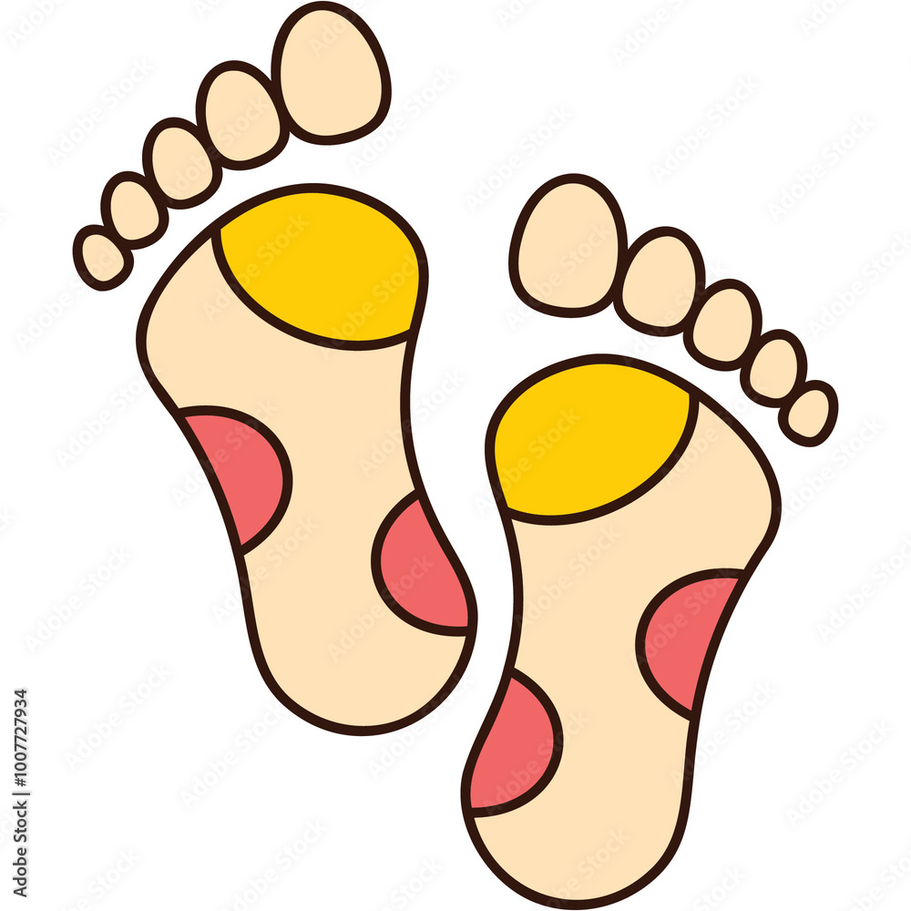 Reflexology Sticker Reflexology Sticker