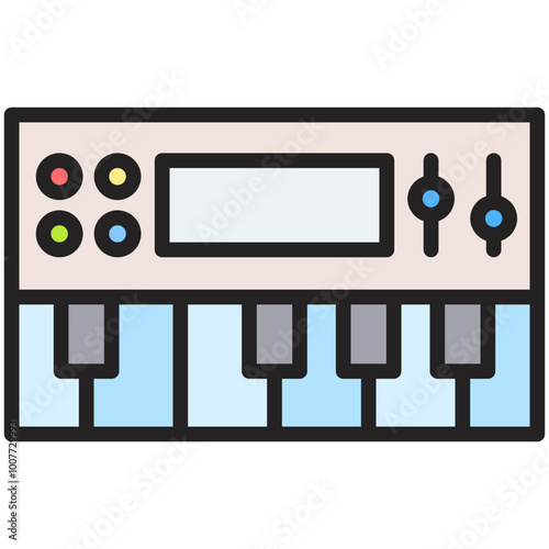 Synthesizer Icon