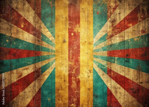 Wallpaper Mural Vintage Grunge Poster Background with Distressed Texture and Retro Colors for Creative Projects Torontodigital.ca