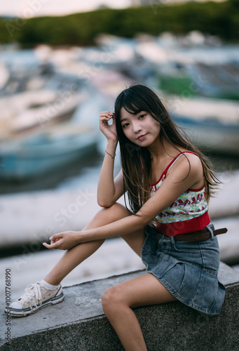 asian woman