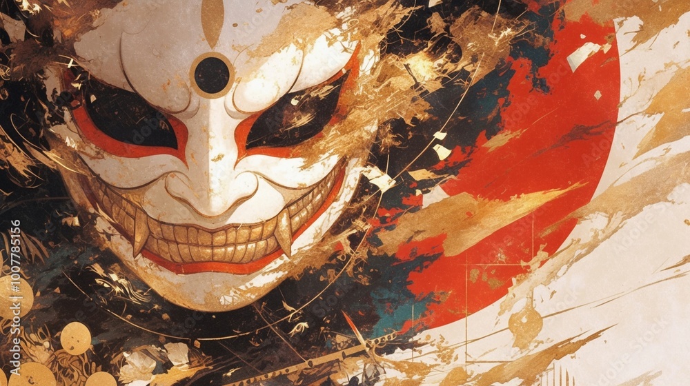 般若面 Images – Browse 37 Stock Photos, Vectors, and Video | Adobe