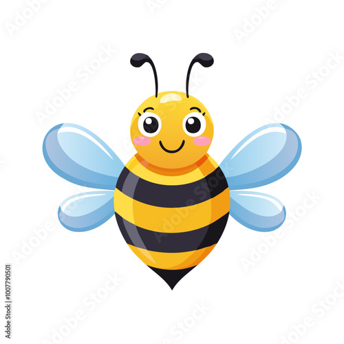 Bumblebee Insect Bug Animal Animation Kawaii Character Pest
