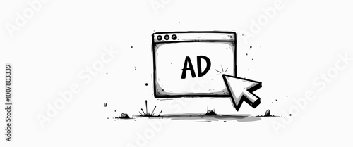 Sketchy Web Ad Interaction