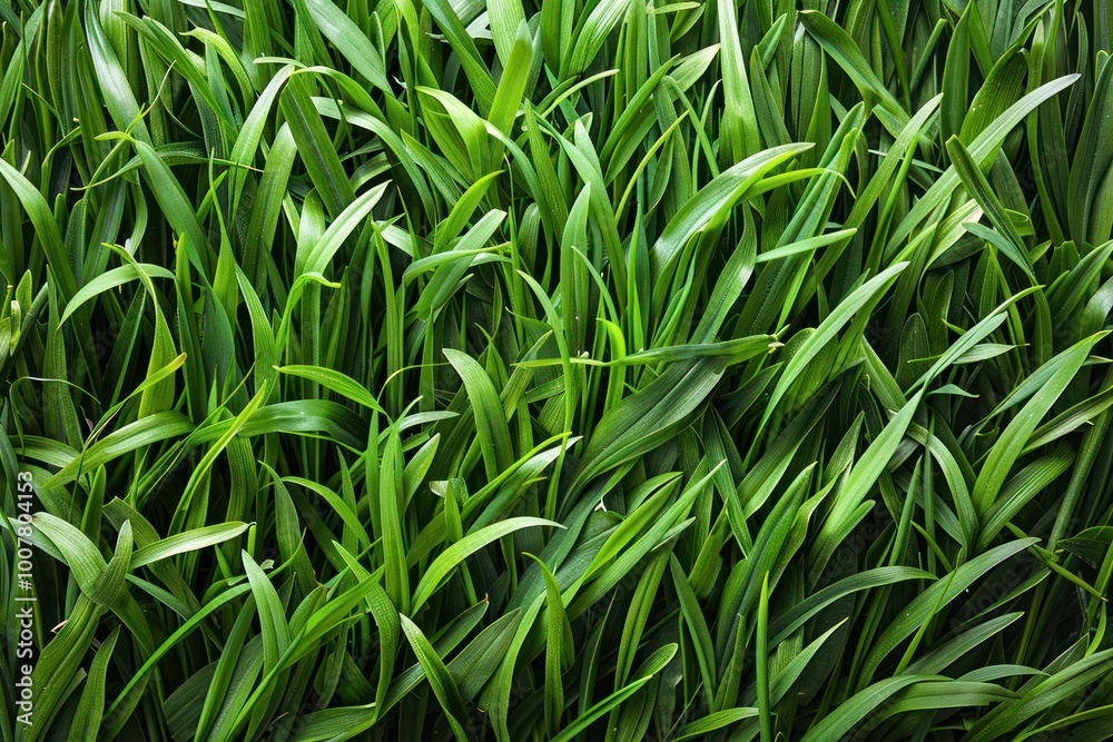 Vibrant Green Grass Field with Blue Sky and Clouds - Nature Background Vibrant Green Grass Field with Blue Sky and Clouds - Nature Background