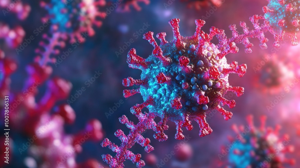 Microscopic Visualization of SARS-CoV-2 Virus Particles Microscopic Visualization of SARS-CoV-2 Virus Particles