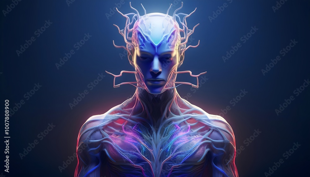 Parasitic Relationship Concept - Visualization of human figures prone to parasitic diseases. Parasitic Relationship Concept - Visualization of human figures prone to parasitic diseases.