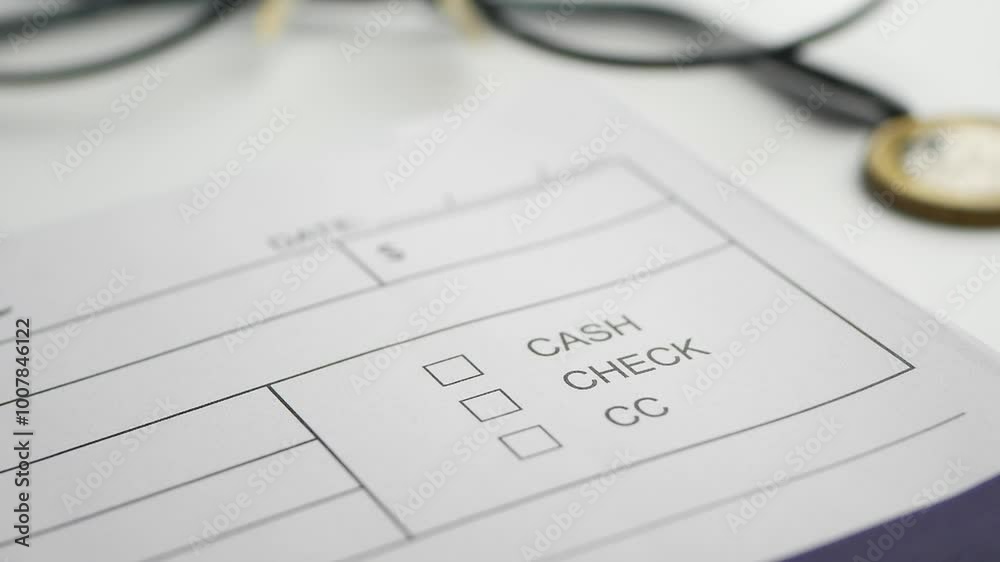 The Payment Options Form offers Cash, Check, and Credit Card Choices to suit your needs The Payment Options Form offers Cash, Check, and Credit Card Choices to suit your needs