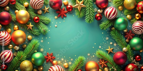 Abstract Christmas background with festive colors and patterns, festive, abstract, holiday, celebration, colorful