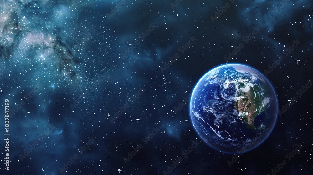 Star Earth Sky - Deep Blue Night Sky Wallpaper Background. A captivating view of the starry sky above Earth, with a deep blue hue creating a mesmerizing and dreamy backdrop Star Earth Sky - Deep Blue Night Sky Wallpaper Background. A captivating view of the starry sky above Earth, with a deep blue hue creating a mesmerizing and dreamy backdrop