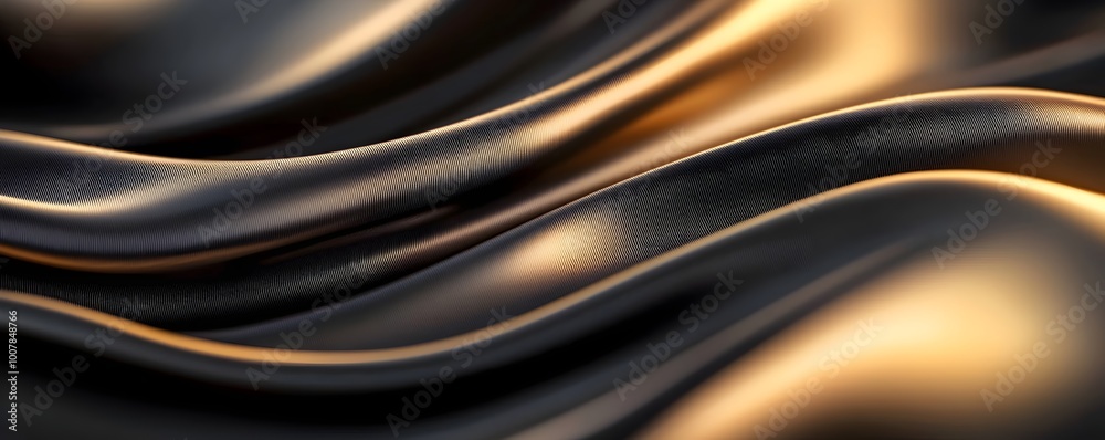 Luxurious Black Friday Sale Background - Opulent Gold and Black Design for Exclusive Promotions and Marketing Campaigns