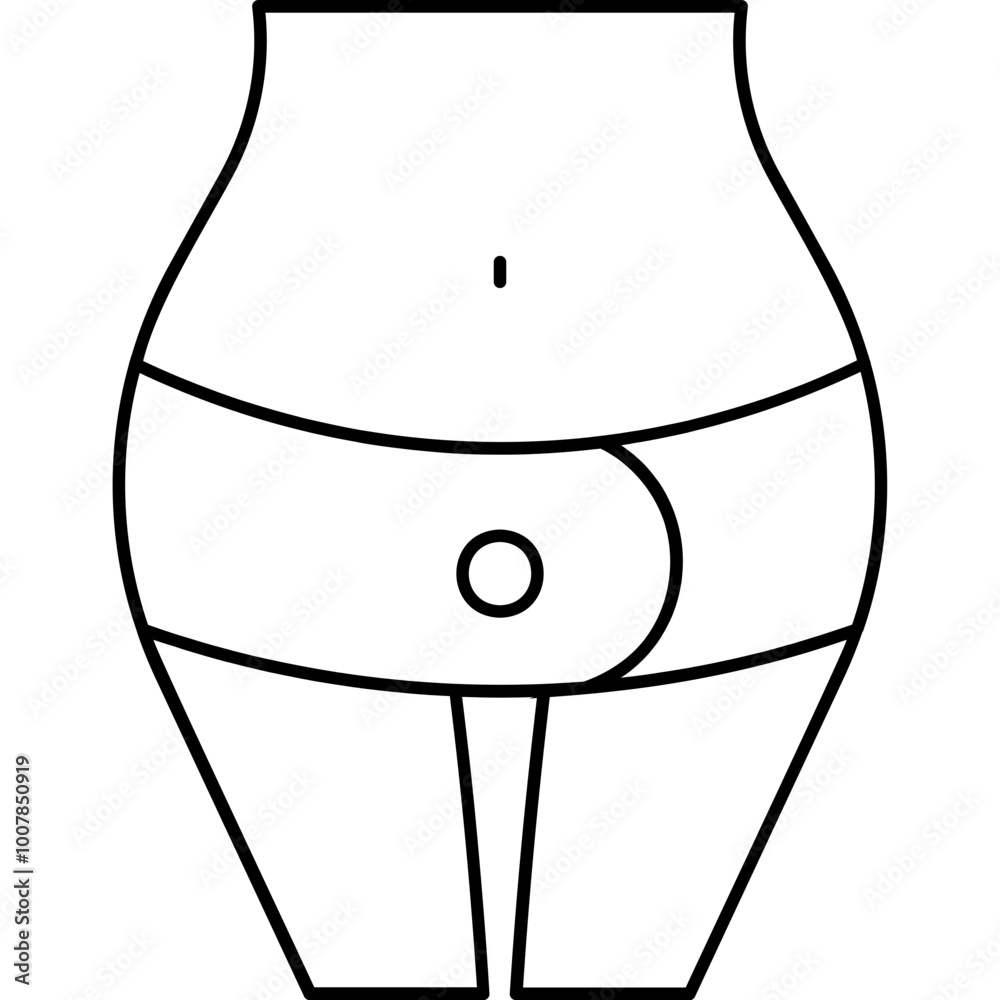 Maternity Support Belt Icon