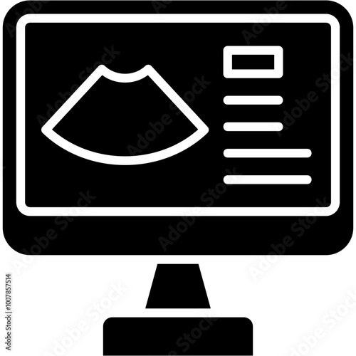 3D Sonogram Icon