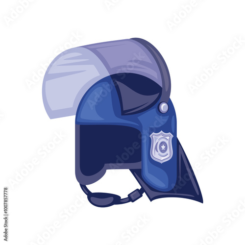 police riot helmet equipment