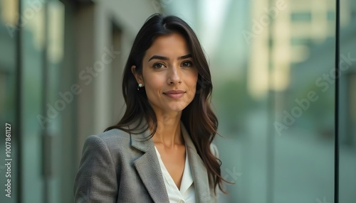 Wallpaper Mural beautiful business woman at city Torontodigital.ca