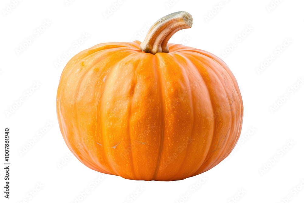 Obraz premium Transparent Pumpkin on Black Background