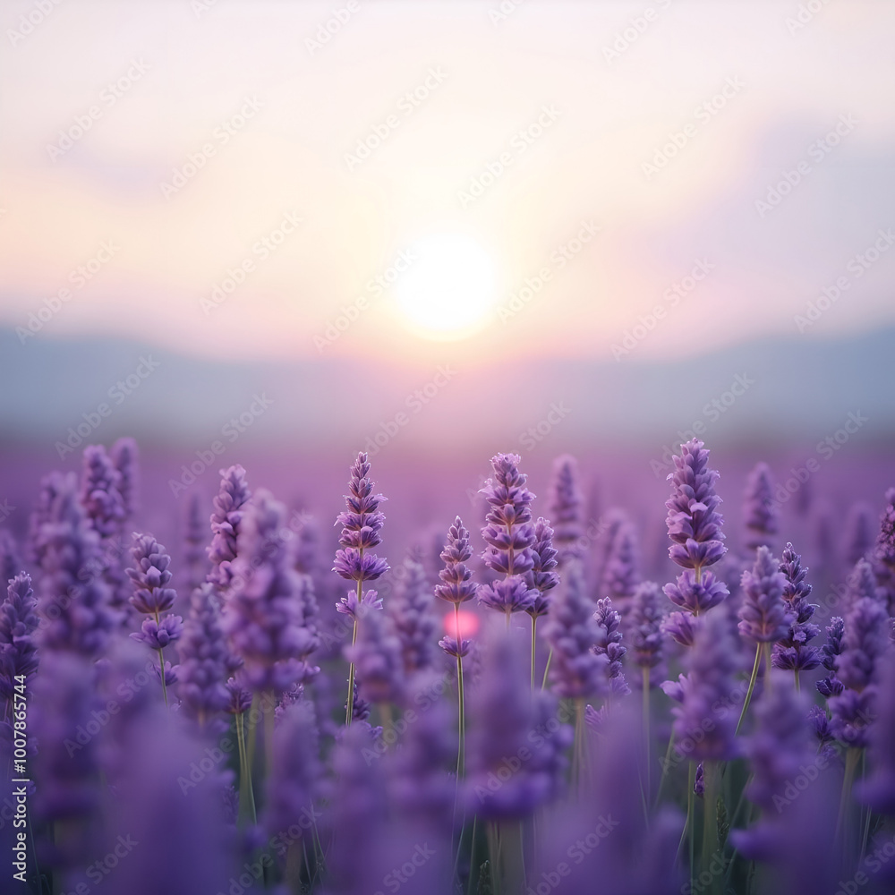 Naklejka premium lavender flowers